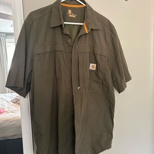Carhartt Brown Relaxed Fit Shirt